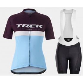 Tenue Maillot + Cuissard à Bretelles 2021 Bontrager Trek Anara Femme N002